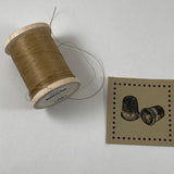 YLI Hand Quilting Thread 3-ply T-40 500yds Lt Brown*