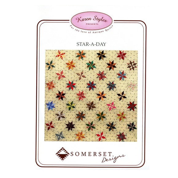 Star-A-Day by Karen Styles Pattern and Acrylic Templates