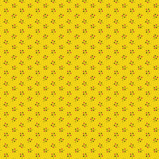 Baltimore Album from Andover Fabrics Yellow Buds