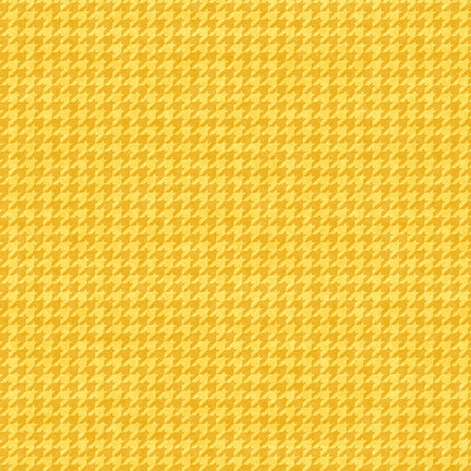 Houndstooth by Leanne Anderson  Yellow Gold