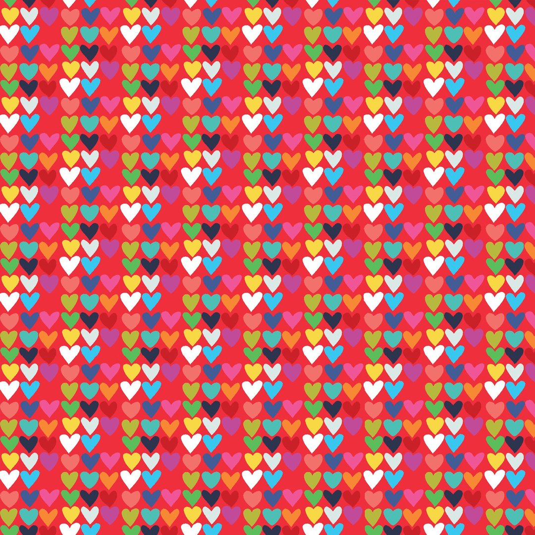 Happy Mini Hearts by Katie Webb Design – Two Thimbles