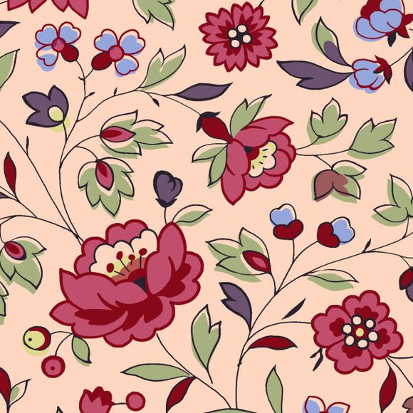 French Vintage by Brigitte Giblin Pink Floral