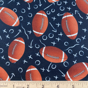 Footballs Tossed from Timeless Treasures BOLT END 4 Yards + 28 Inches