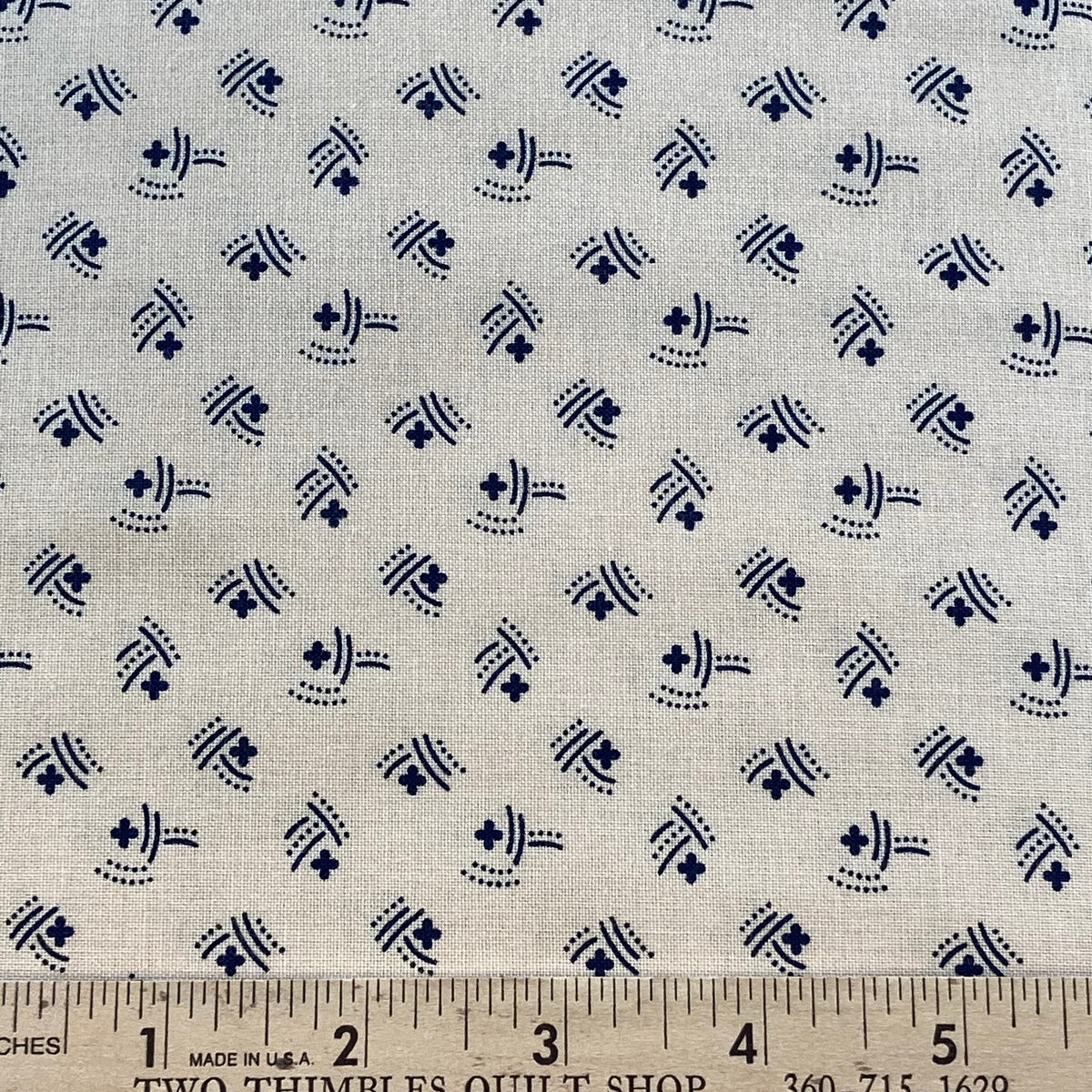 Latimer Farms by Paula Barnes Blue Plus Two Thimbles