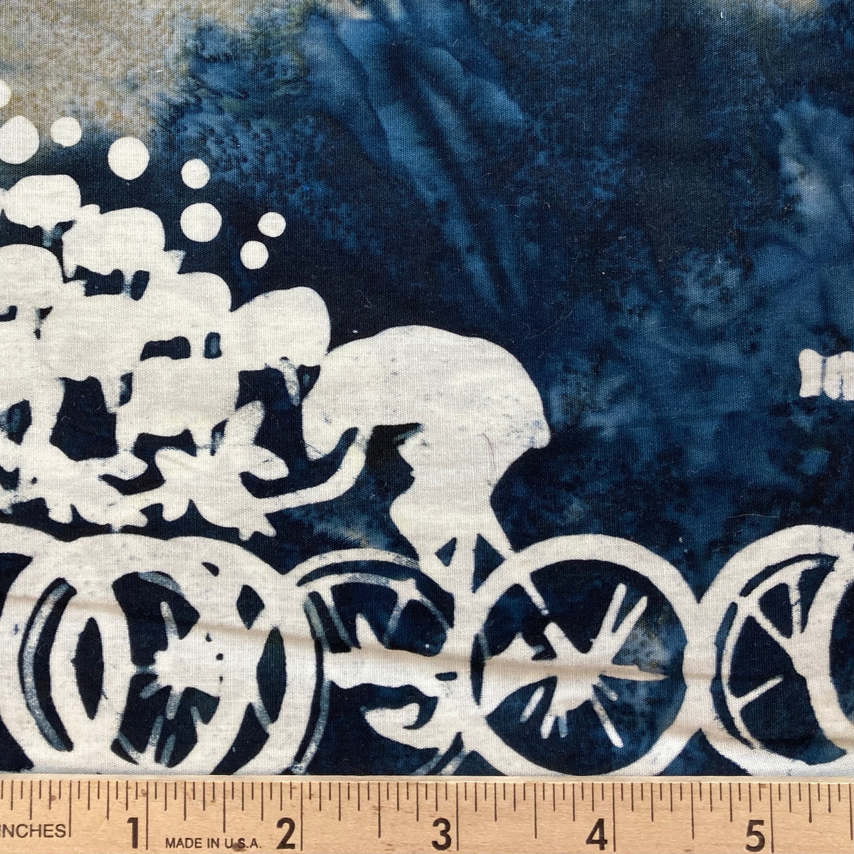 Banyan Batik Ride On Double Border from Northcott Two Thimbles