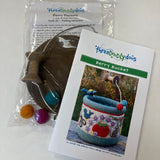 Berry Bucket Wool Applique pattern plus by Under the Garden Moon Designs