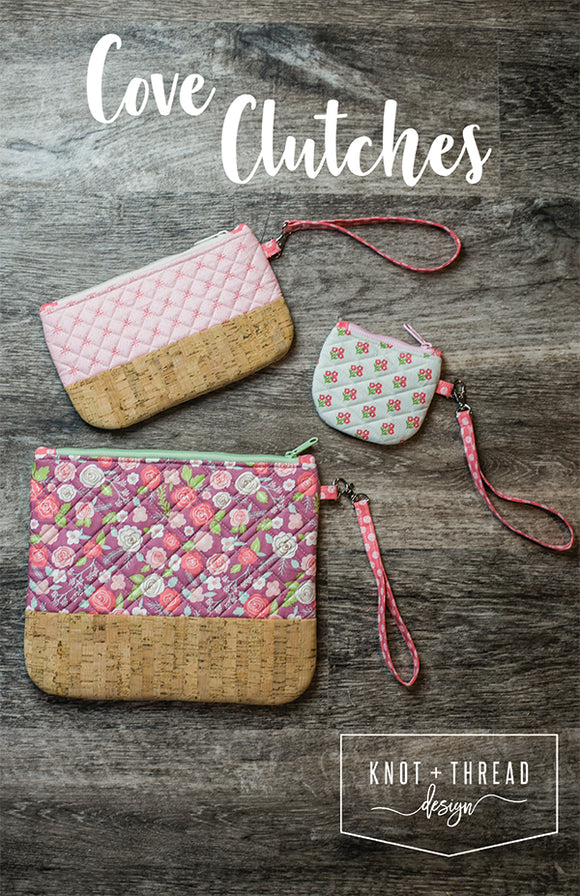 Cove Clutches from Knot + Thread 