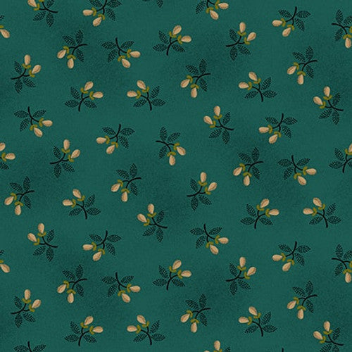 Scrap Basket Favorites Tossed Pears Teal by Kim Diehl