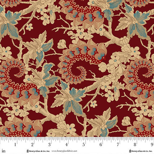 Philomena Quirky Swirls by Michelle Yeo Red