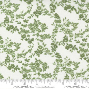 Nantucket Summer Surfside Small Floral Cream Grass by Camille Roskelley