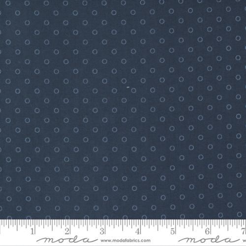 Nantucket Summer Smitten Dot Dots Navy by Camille Roskelley
