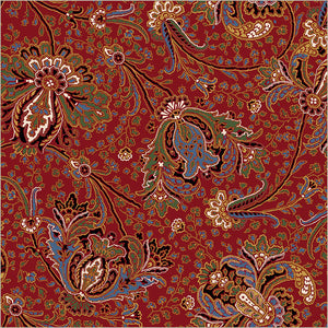 Circa Turkey Red Paisley Turkey Red by Whistler Studio
