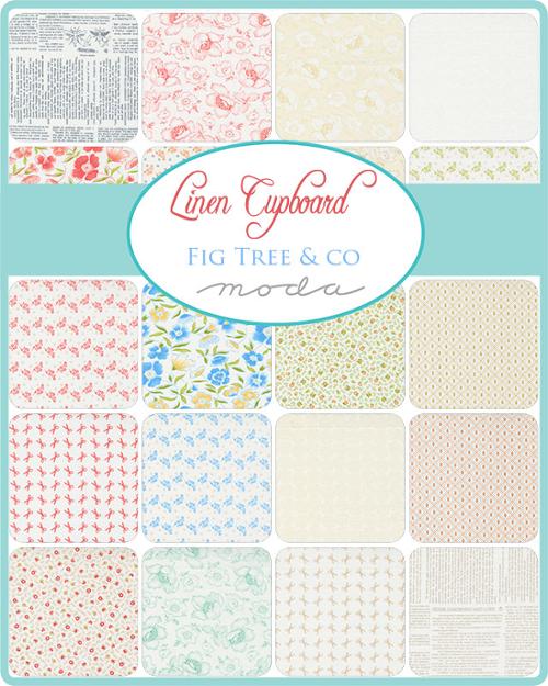 Linen Cupboard Mini Charm by Fig Tree Quilts