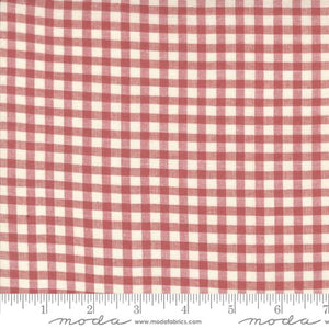 French General Woven Gingham Garance Pearl