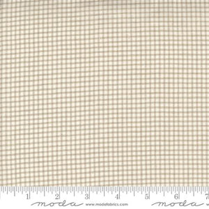 French General Woven Gingham Roche Pearl