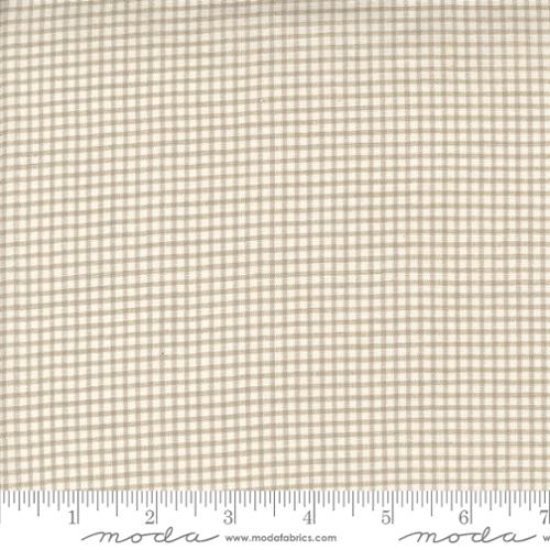 French General Woven Gingham Roche Pearl