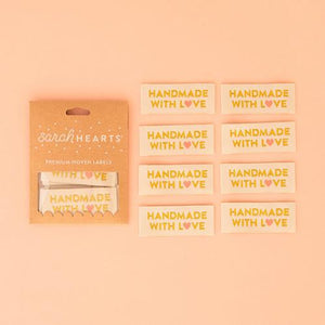 Handmade with Love Labels by Sarah Hearts