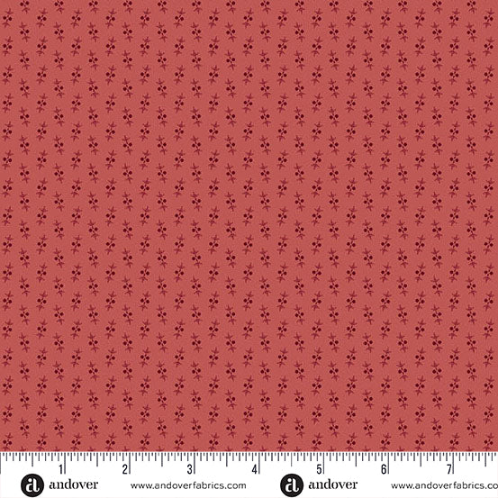 Little Gems by Andover Fabrics Top Dot Candy Apple