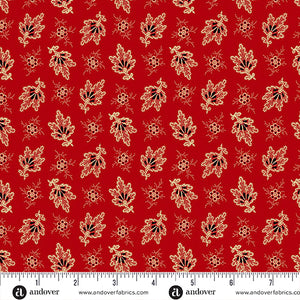Carolina by Jo Morton Red Falling Fleur