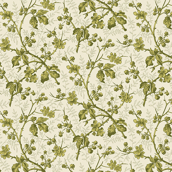 Green Thumb by Laundry Basket Quilts Wild Rose Cassia