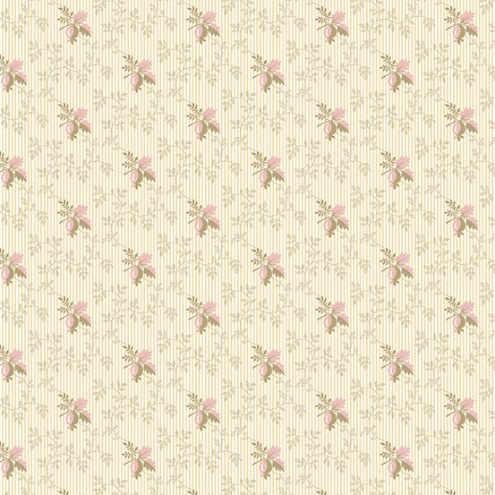 Sienna by Max & Louise Berry Sprig Light Rose