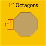 Octagon Shape English Paper Pieces