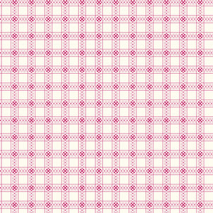 Stonleigh Pink Grid by Susan Smith