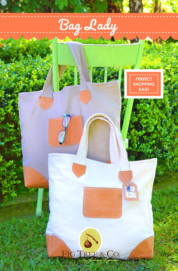 Bag Lady Pattern by Fig Tree & Co 