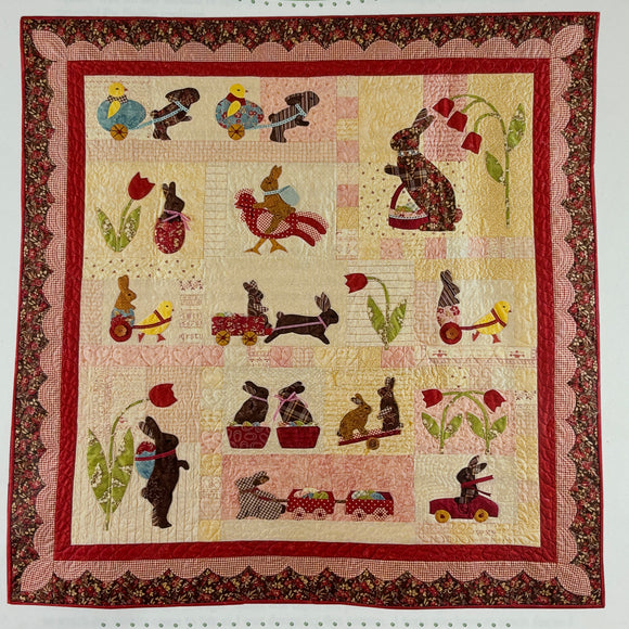 Rabbits Prefer Chocolate BOM Pattern Set by Bunny Hill Designs