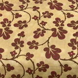 Rising Sun Medallion by Rocky Mountain Quilt Museum Large Floral Vine Red