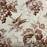 Christmas Remembered by Evonne Cook Bird Toile Tan*