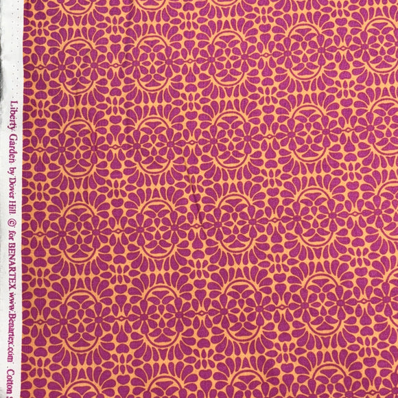 Liberty Garden by Dover Hill Libby's Lace Pink from Benartex
