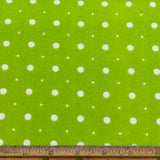 Ric Rac Paddywack by KimDiehl Lime Dot FLANNEL from Henry Glass