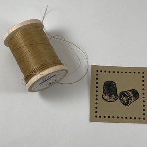 YLI Hand Quilting Thread 3-ply T-40 500yds Lt Brown*