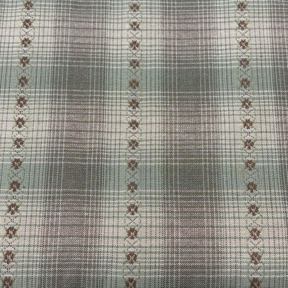 Nikko Sage Dobby Plaid from Diamond Textiles