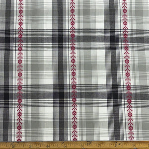 Ponderosa Woven Plaid Gray from Robert Kaufman