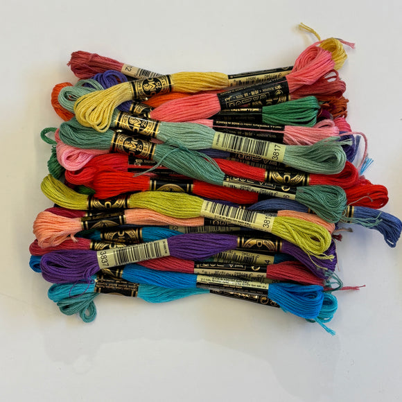 DMC Embroidery Floss 30 Skeins Bulk Special