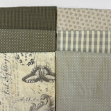 Taupe & Texture 6 half yard stack