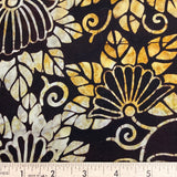 Bali Batik from Anthology Garden Black* BOLT END 5 Yards + 9 Inches