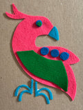 Wool Bird Precut design by Sue Spargo