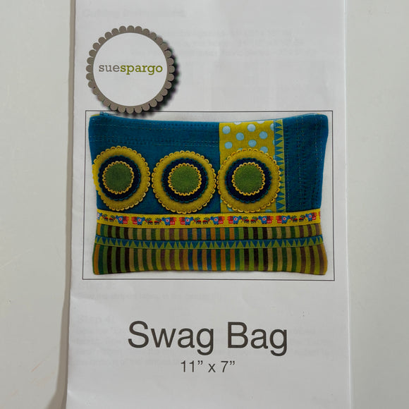 Swag Bag pattern by Sue Spargo