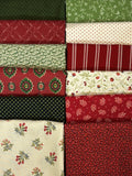Holiday Cheer Bundle of 12 Fat Quarters