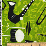 Jazz Jam Instruments by Jane Dixon Green