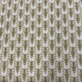 Spiced Cider by Andover Fabrics Olive Green Wheat Stripe
