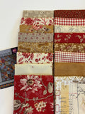 French General & More Florals and Woven Checks 16 Fat Quarters