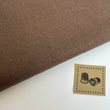 Raw Silk Mushroom Brown