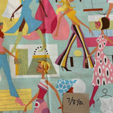 Fashion Girls from The Alexander Henry Fabrics Collection PREOWNED