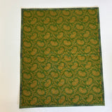 Small Quilt Retired Shop Sample. Cheddar & Poison Green