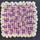 Vintage Crochet Potholders Set of 4  PREowned