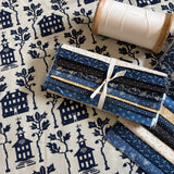 Indigo School House by Paula Barnes collection of 8